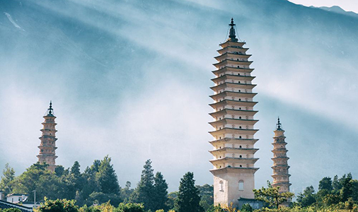 崇圣寺三塔景点，大理崇